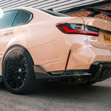 MHC+ BMW M3 Performance Style Rear Side Winglets In Pre Preg Carbon Fiber (G80) by MHC+ MHCP-G80-CF-RD001