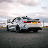 MHC+ BMW M3 Performance Style Rear Spoiler In Pre Preg Carbon Fiber (G80) by MHC+ MHCP-G80-CF-RS003