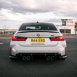 MHC+ BMW M3 Performance Style Rear Spoiler In Pre Preg Carbon Fiber (G80) by MHC+ MHCP-G80-CF-RS003