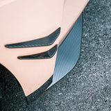 MHC+ BMW M3/M4 OEM Style Replacement Front Side Splitters In Pre Preg Carbon Fiber (G80/G81/G82/G83) by MHC+ MHCP-G80G82-CF-FS002