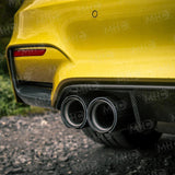 MHC+ BMW M3/M4 Performance Style Rear Diffuser In Gloss Pre Preg Carbon Fiber (F80/F82/F83) by MHC+ MHCP-F80F82-CF-RD001