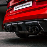 MHC+ BMW M3/M4 Performance Style Rear Diffuser In Pre Preg Carbon Fiber (G80/G81/G82/G83) by MHC+ MHCP-G80G82-CF-RD003