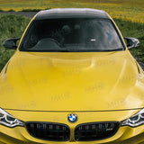 MHC+ BMW M3/M4/M2 Competition LHD Wing Mirror Covers In Pre Preg Carbon Fiber (F80/F82/F83/F87) by MHC+ MHCP-FMCAR-CF-MC002