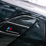 MHC+ BMW M4 Full Replacement Side Badges in Pre-Preg Carbon Fiber (G82/G83) by MHC+ MHCP-G82-CF-SB002