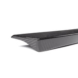 MHC+ BMW M5 'M4 Style' Rear Spoiler In Pre Preg Carbon Fiber (F10) by MHC+ MHCP-F10-CF-RS001