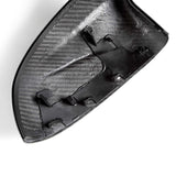 MHC+ BMW X Series Wing Mirror Covers In Pre Preg Carbon Fiber (F97 X3M, F98 X4M, F95 X5M & F96 X6M) by MHC+ MHCP-F9X-CF-MC002
