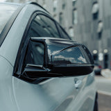 MHC+ BMW X Series Wing Mirror Covers In Pre Preg Carbon Fiber (F97 X3M, F98 X4M, F95 X5M & F96 X6M) by MHC+ MHCP-F9X-CF-MC002