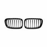 MHC Black BMW 1 Series Pre-LCI Single Slat Front Grilles In Gloss Black (F20/F21) by MHC+ MHCB-PREF20F21-GB-FG001