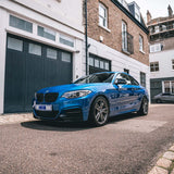 MHC Black BMW 2 Series Performance Style Front Splitter In Gloss Black (F22/F23) by MHC+ MHCB-F22F23-GB-FS001