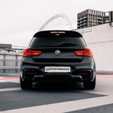 MHC Black BMW 1 Series Performance Style Rear Spoiler In Gloss Black (F20/F21) by MHC+ MHCB-F20F21-GB-RS001