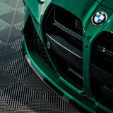 MHC Black BMW M3/M4 CSL Style Front Grille In Gloss Black (G80/G81/G82/G83) by MHC+ MHCB-G8X-GB-CSL