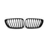 MHC Black BMW M2/2 Series Single Slat Front Grilles In Gloss Black (F87/F22/F23) by MHC+ MHCB-2SER-GB-FG001
