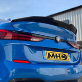 MHC+ BMW M235i xDrive Ducktail Style Rear Spoiler In Pre Preg Carbon Fiber (F44) by MHC+ MHCP-F44-CF-RS001