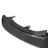 MHC+ BMW M3/M4 GT Style Front Splitter In Gloss Pre Preg Carbon Fiber (F80/F82/F83) by MHC+ MHCP-F80F82-CF-FS003