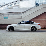 MHC+ BMW M3/M4 Full Length Performance Side Skirts In Gloss Pre Preg Carbon Fiber (F80/F82/F83) by MHC+ MHCP-F80F82-CF-SS001