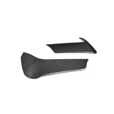 MHC+ BMW M3/M4 Rear Bumper Inserts In Gloss Pre Preg Carbon Fiber (F80/F82/F83) by MHC+ MHCP-F80F82-DC-RS001