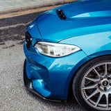 MHC+ BMW M2 N55 GT Style Front Splitter In Gloss Pre Preg Carbon Fiber (F87) by MHC+ MHCP-F87-CF-FS001