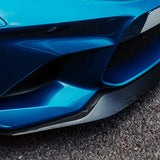 MHC+ BMW M2 N55 GT Style Front Splitter In Gloss Pre Preg Carbon Fiber (F87) by MHC+ MHCP-F87-CF-FS001