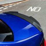 MHC+ BMW M5/5 Series Ducktail Style Rear Spoiler In Pre Preg Carbon Fiber (F90/G30) by MHC+ MHCP-G30F90-CF-RS003