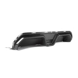 MHC+ BMW M5 LCI CS Style Rear Diffuser In Pre Preg Gloss Carbon Fiber (F90) by MHC+ MHCP-F90LCI-CF-RD001