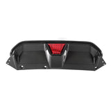 MHC+ BMW M5 LCI CS Style Rear Diffuser With LED In Pre Preg Gloss Carbon Fiber (F90) by MHC+ MHCP-F90LCI-CF-RD002