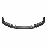 MHC+ BMW M5 F90 LCI Performance Front Splitter In Pre Preg Gloss Carbon Fiber (F90) by MHC+ MHCP-F90LCI-CF-FS002