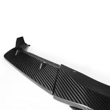MHC+ BMW M5 F90 LCI Low Line Front Splitter In Pre Preg Gloss Carbon Fiber (F90) by MHC+ MHCP-F90LCI-CF-FS001