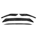 MHC+ BMW M5 F90 LCI Low Line Front Splitter In Pre Preg Gloss Carbon Fiber (F90) by MHC+ MHCP-F90LCI-CF-FS001