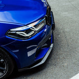 MHC+ BMW M5 F90 LCI Low Line Front Splitter In Pre Preg Gloss Carbon Fiber (F90) by MHC+ MHCP-F90LCI-CF-FS001