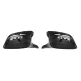 MHC+ BMW M Style Wing Mirror Covers In Pre Preg Carbon Fiber (G30/G31/G11) by MHC+ MHCP-G30G11-CF-MC001
