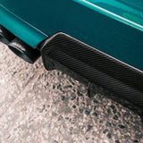MHC+ BMW M240i Performance Style Rear Diffuser in Pre Preg Carbon Fiber (G42) by MHC+ MHCP-G42-CF-RD001