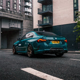 MHC+ BMW M240i Performance Style Rear Diffuser in Pre Preg Carbon Fiber (G42) by MHC+ MHCP-G42-CF-RD001