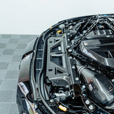 MHC+ BMW M2/M3/M4 Full Replacement Radiator Cooling Shroud Slam Panel In Pre Preg Carbon Fiber (G80/G81/G82/G83/G87) by MHC+ MHCP-G8X-ENG001