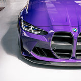 MHC+ BMW M3/M4 SP1 Front Splitter In Pre Preg Carbon Fiber (G80/G81/G82/G83) by MHC+ MHCP-G80G82-SP1