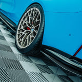 MHC+ BMW M3 SS1 Rear Side Splitters In Gloss Pre Preg Carbon Fiber (G80/G81) by MHC+ MHCP-G80-CF-RD002