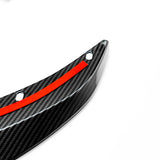 MHC+ BMW M3 SS1 Rear Side Splitters In Gloss Pre Preg Carbon Fiber (G80/G81) by MHC+ MHCP-G80-CF-RD002