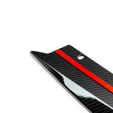 MHC+ BMW M3 SS1 Rear Side Splitters In Gloss Pre Preg Carbon Fiber (G80/G81) by MHC+ MHCP-G80-CF-RD002