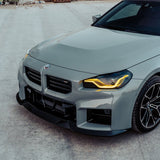 MHC+ BMW M2 G87 Edition 1 Front Splitter In Pre Preg Gloss Carbon Fiber (G87) by MHC+ MHCP-G87-CF-FS001