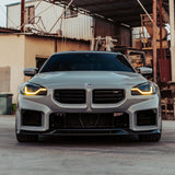 MHC+ BMW M2 G87 Edition 1 Front Splitter In Pre Preg Gloss Carbon Fiber (G87) by MHC+ MHCP-G87-CF-FS001