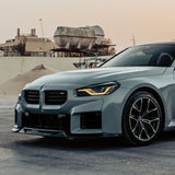 MHC+ BMW M2 G87 Edition 1 Front Splitter In Pre Preg Gloss Carbon Fiber (G87) by MHC+ MHCP-G87-CF-FS001