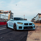 MHC+ BMW M2 G87 Edition 1 Front Splitter In Pre Preg Gloss Carbon Fiber (G87) by MHC+ MHCP-G87-CF-FS001