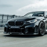 MHC+ BMW M2 G87 Edition 1 Front Splitter In Pre Preg Gloss Carbon Fiber (G87) by MHC+ MHCP-G87-CF-FS001