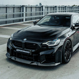 MHC+ BMW M2 G87 Edition 1 Front Splitter In Pre Preg Gloss Carbon Fiber (G87) by MHC+ MHCP-G87-CF-FS001