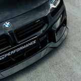 MHC+ BMW M2 G87 Edition 1 Front Splitter In Pre Preg Gloss Carbon Fiber (G87) by MHC+ MHCP-G87-CF-FS001