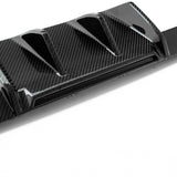 MHC+ BMW M2 G87 Edition 1 Rear Diffuser 3pcs In Pre Preg Gloss Carbon Fiber (G87) by MHC+ MHCP-G87-CF-RD001