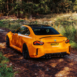 MHC+ BMW M2 G87 Edition 1 Rear Diffuser 3pcs In Pre Preg Gloss Carbon Fiber (G87) by MHC+ MHCP-G87-CF-RD001