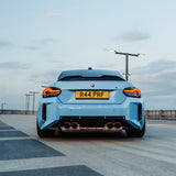 MHC+ BMW M2/M240i Performance Style Rear Spoiler In Pre Preg Carbon Fiber (G87/G42) by MHC+ MHCP-G42G87-CF-SL002