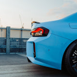 MHC+ BMW M2/M240i V Style Rear Spoiler In Pre Preg Carbon Fiber (G87/G42) by MHC+ MHCP-G42G87-CF-SL001