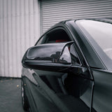 MHC+ BMW M-Style Wing Mirror Replacement Covers In Pre Preg Gloss Carbon Fiber for M-lites by MHC+ MHCP-MULTI-CF-MC001