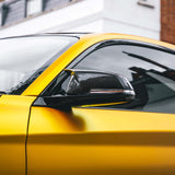 MHC+ BMW M-Style Wing Mirror Replacement Covers In Pre Preg Gloss Carbon Fiber for M-lites by MHC+ MHCP-MULTI-CF-MC001